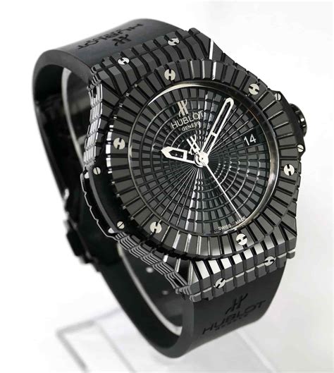 big bang hublot black caviar